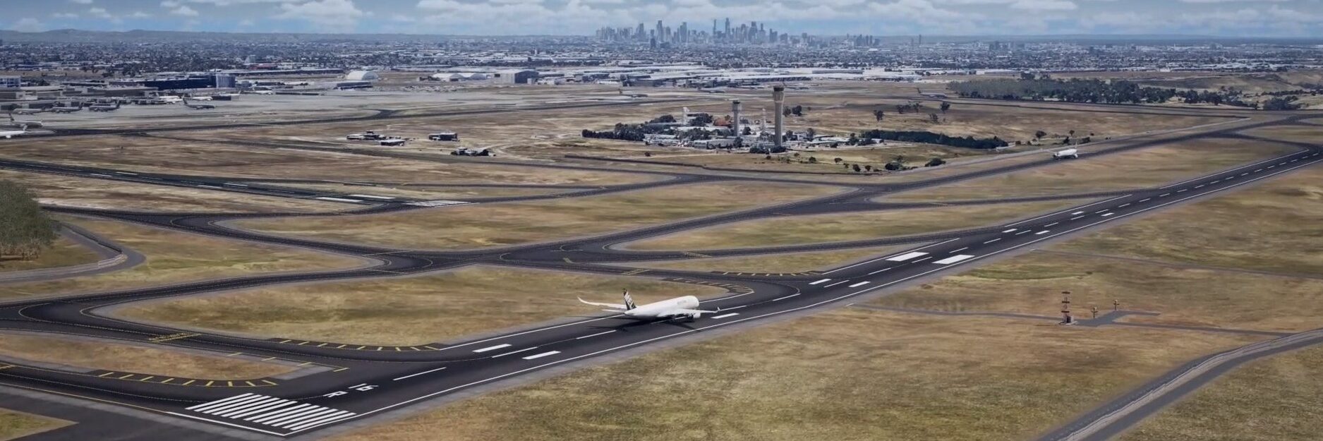 Melbourne runway