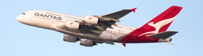 Qantas flights