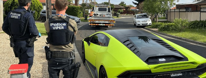 Viper raids Victoria Police