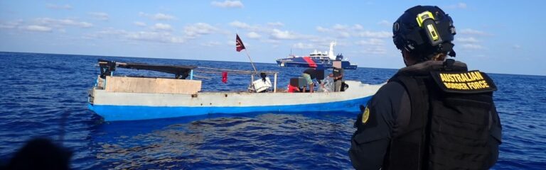 ABG MBC ifive fishers on a vessel at Ashmore Island north of Broome, WA