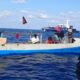 ABG MBC ifive fishers on a vessel at Ashmore Island north of Broome, WA