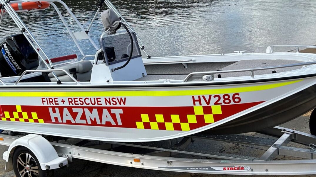 NSW HAZMAT boat