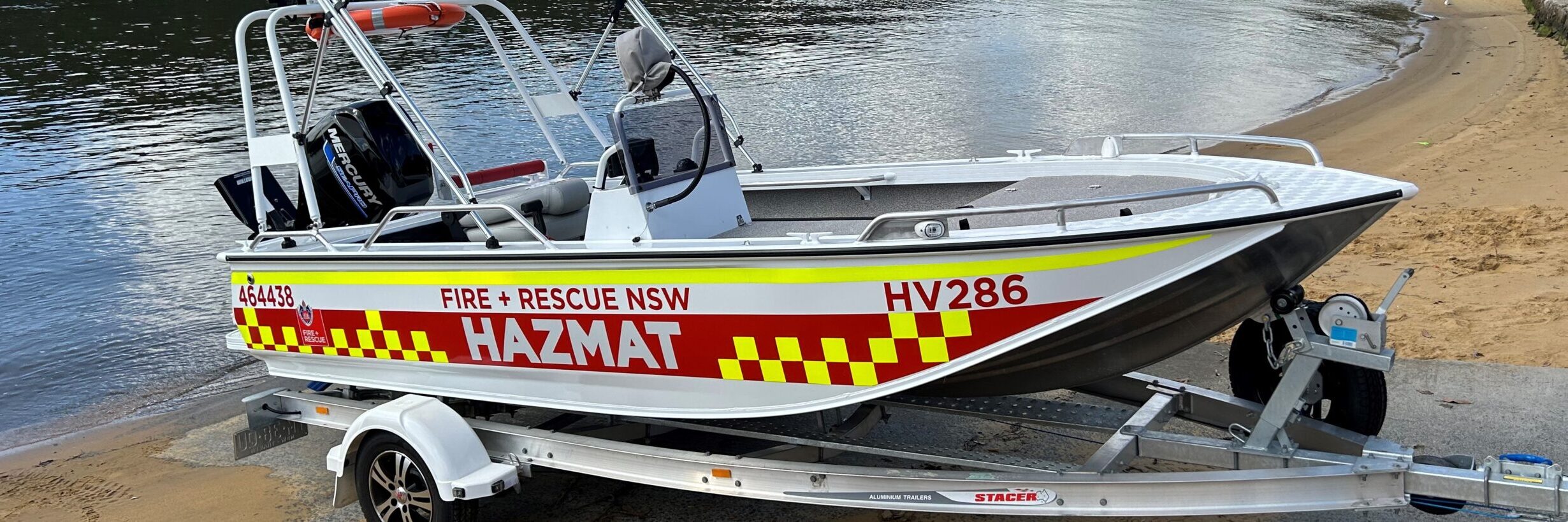 NSW HAZMAT boat