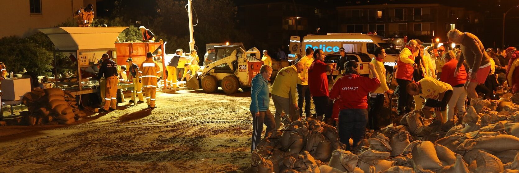 flood sandbags