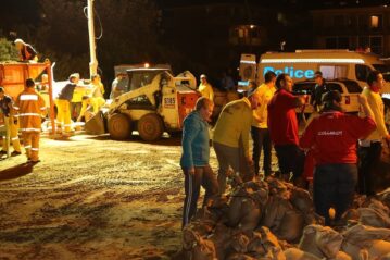 flood sandbags