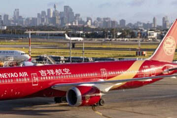 Juneyao Air Sydney