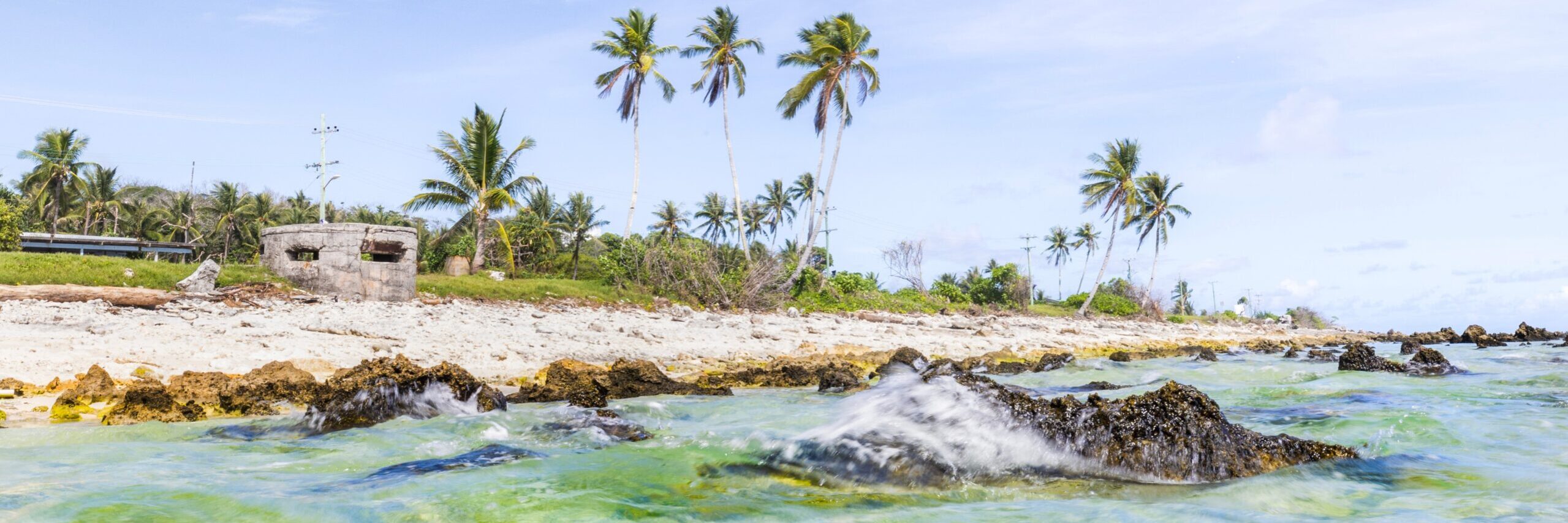 Nauru coastline