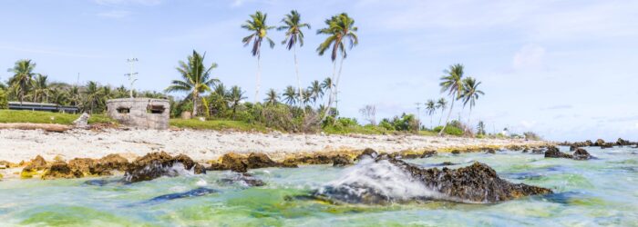 Nauru coastline