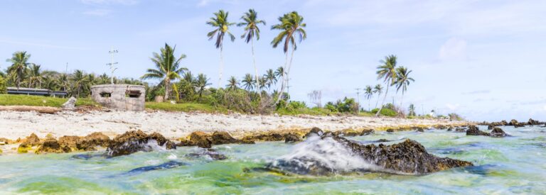 Nauru coastline