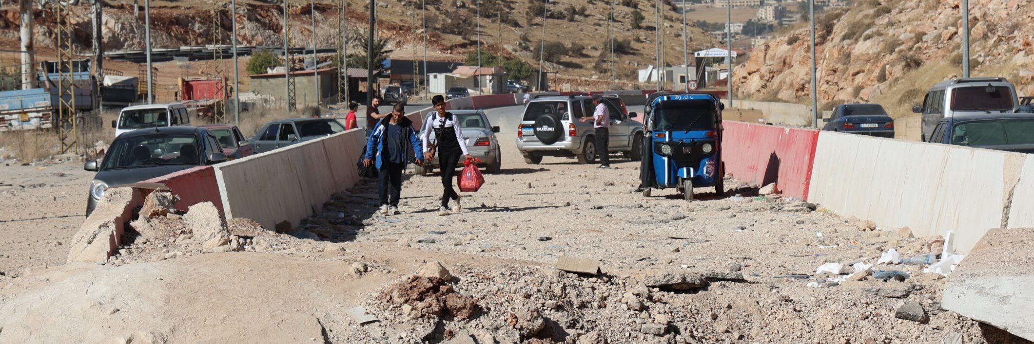 Syria Lebanon crossing