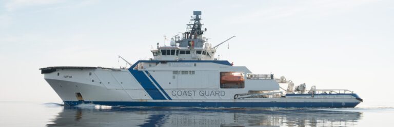 Finnish border patrol boat