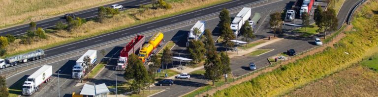 truck rest stop