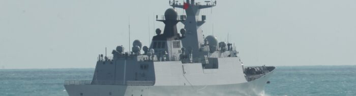 Chinese frigate