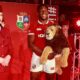 England’s Maro Itoje is unveiled as the captain at the squad’s naming ceremony. Photo: www.lionsrugby.com