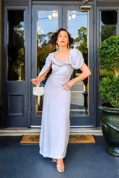 Modelling some of the fashions at last year’s fair. Photo: supplied