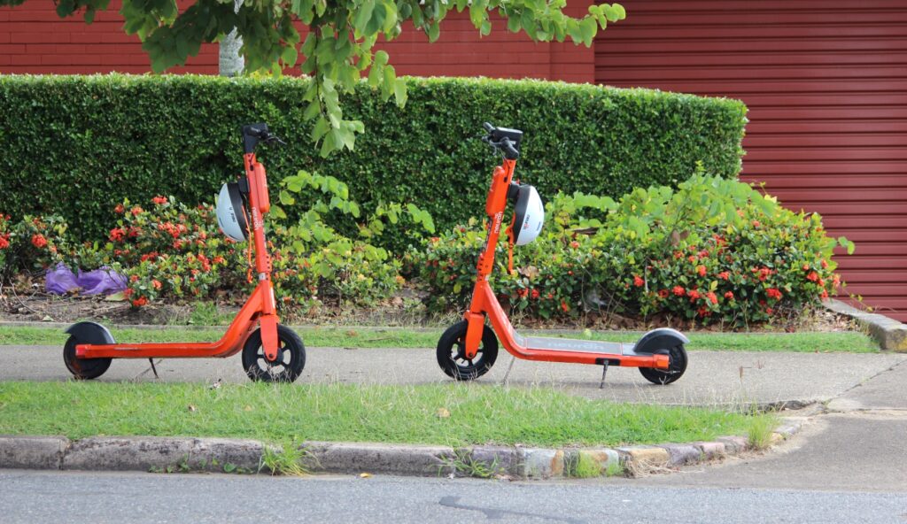E-scooters and bikes have become a common sight on the streets of our major cities. Photo courtesy ANDREW KACIMAIWAI