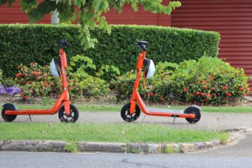 E-scooters and bikes have become a common sight on the streets of our major cities. Photo courtesy ANDREW KACIMAIWAI