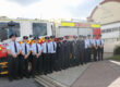All dressed up outside Taree Fire Station for Saturday’s centenary commemoration. Photo: FRNSW