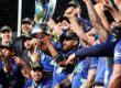 The Blues had a ‘win’ after their game with a Melbourne fan winning the Fantasy competition. Photo: Super Rugby Pacific