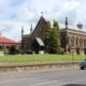 The Anglican church at the top of the Ipswich CBD. Photo: ANDREW KACIMAIWAI