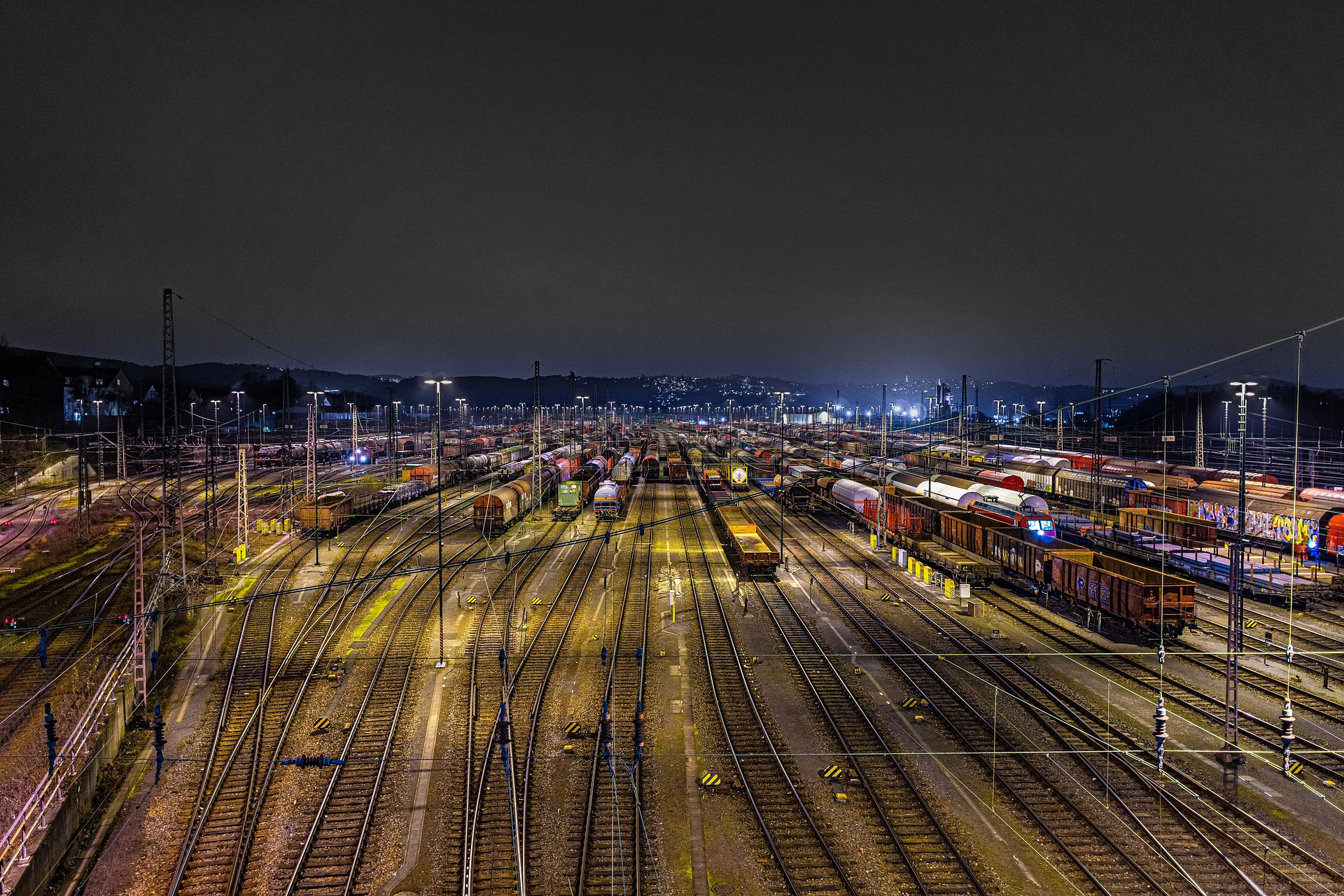 Moving more freight by rail, road at night is an option for the NSW Government. Photo: Image by photographylke/pixabay.com