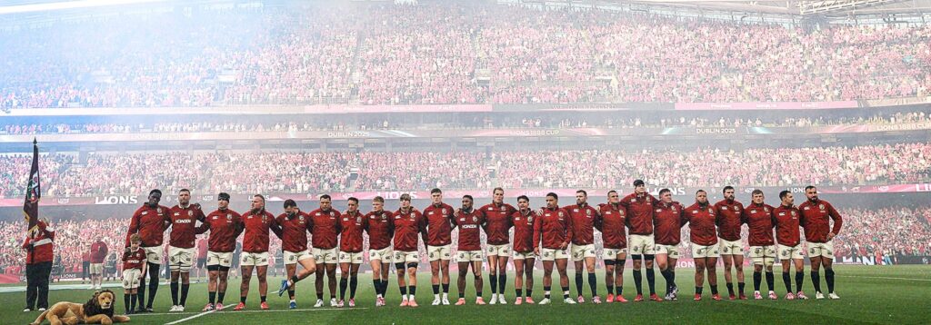 The Pumas-Lions game in Dublin attracted 51,700 people; a 12-year record, the club says. Photo: @lionsofficial/X (Twitter)