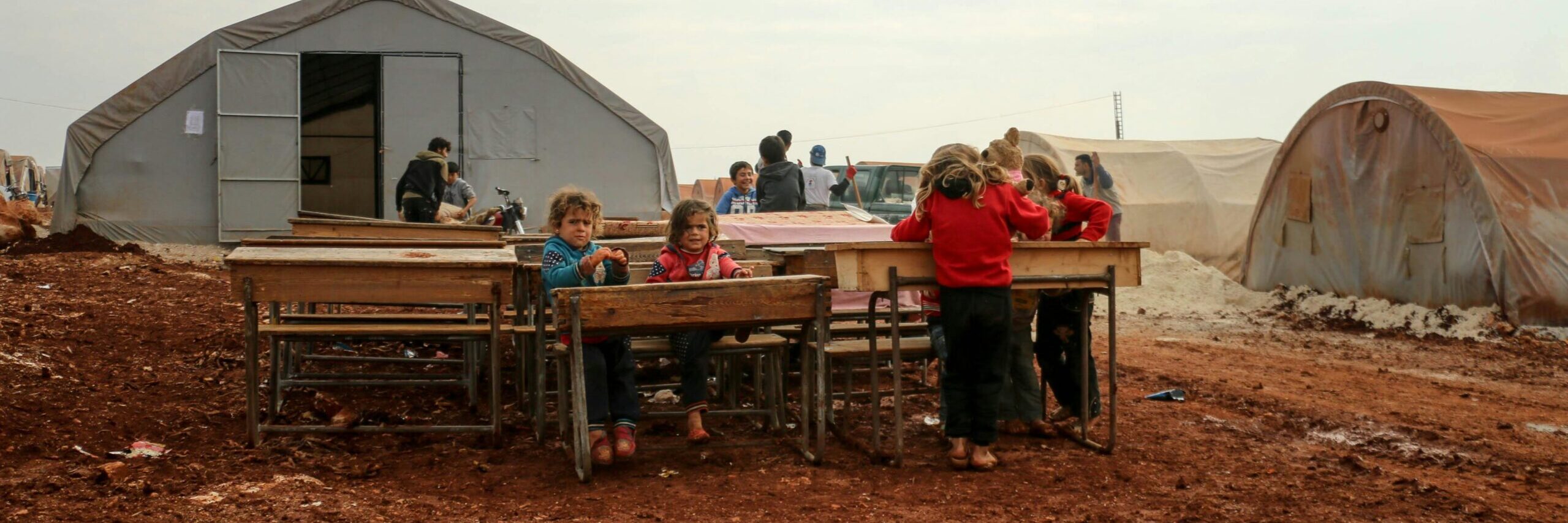 FILE ... Children in a refugee camp in Idlib, Syria, in 2019. Photo: Ahmed Akacha/ pexels.com