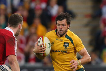 CAPTION Adam Ashley-Cooper cuts inside against the Lions at Suncorp 12 years ago (June 22, 2013), the last time they toured Australia. Photo: supplied/North Sydney Council