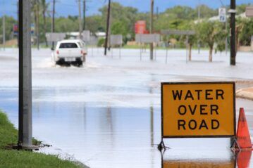 Severe flooding at Ingham in Far North Qld will cut off the main road link between Cairns and Townsville. Photo courtesy of ANDREW KACIMAIWAI