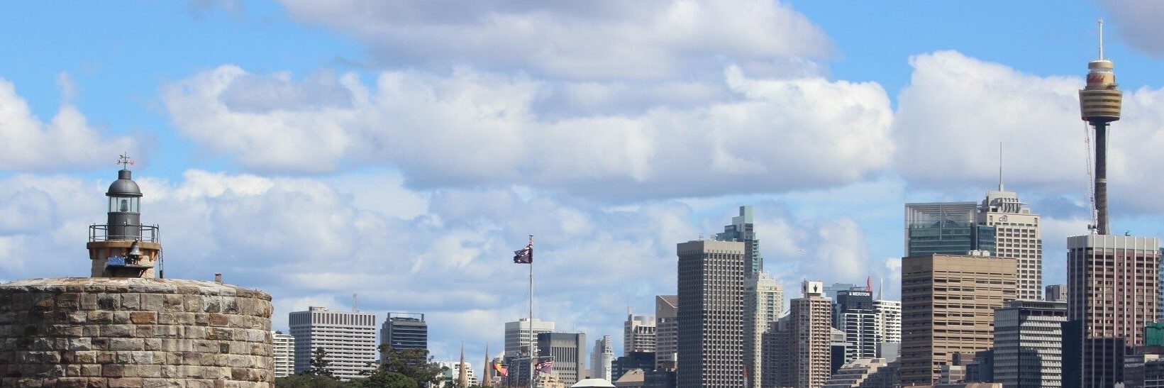 Sydney skyline from the harbour. Photo courtesy ANDREW KACIMAIWAI