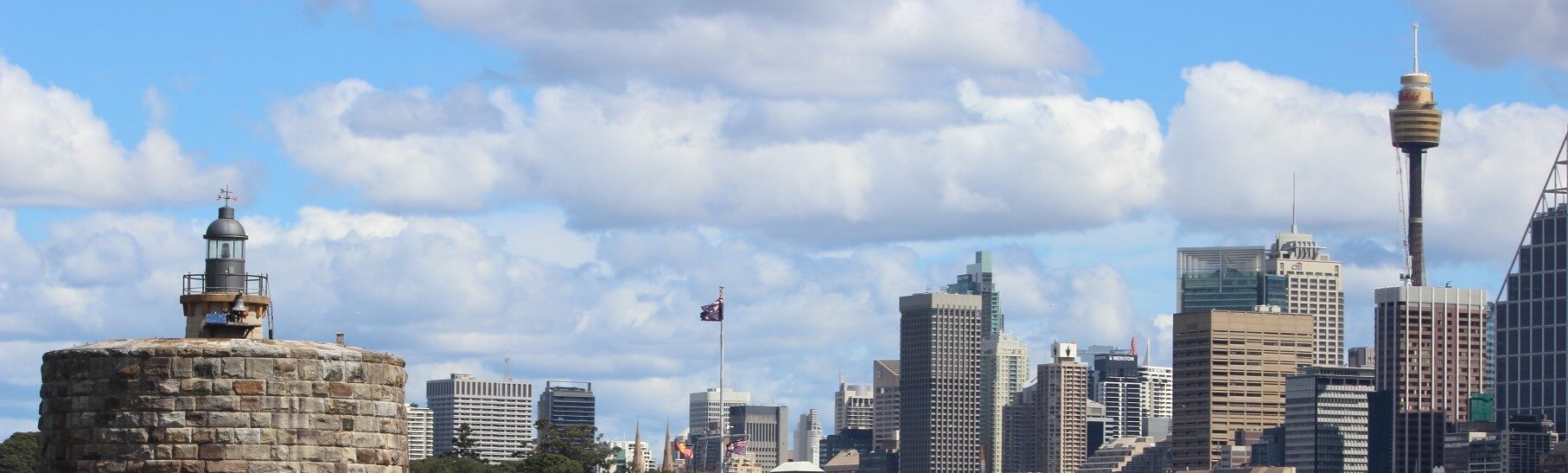 Sydney skyline from the harbour. Photo courtesy ANDREW KACIMAIWAI