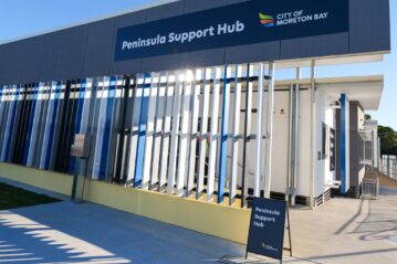 The new hub on the corner of Portwood Street and Oxley Avenue which opened its doors on Monday. Photo: supplied/MBCC