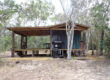 This hut was built illegally in a national park and will to be torn down. Photo: Qld Environment