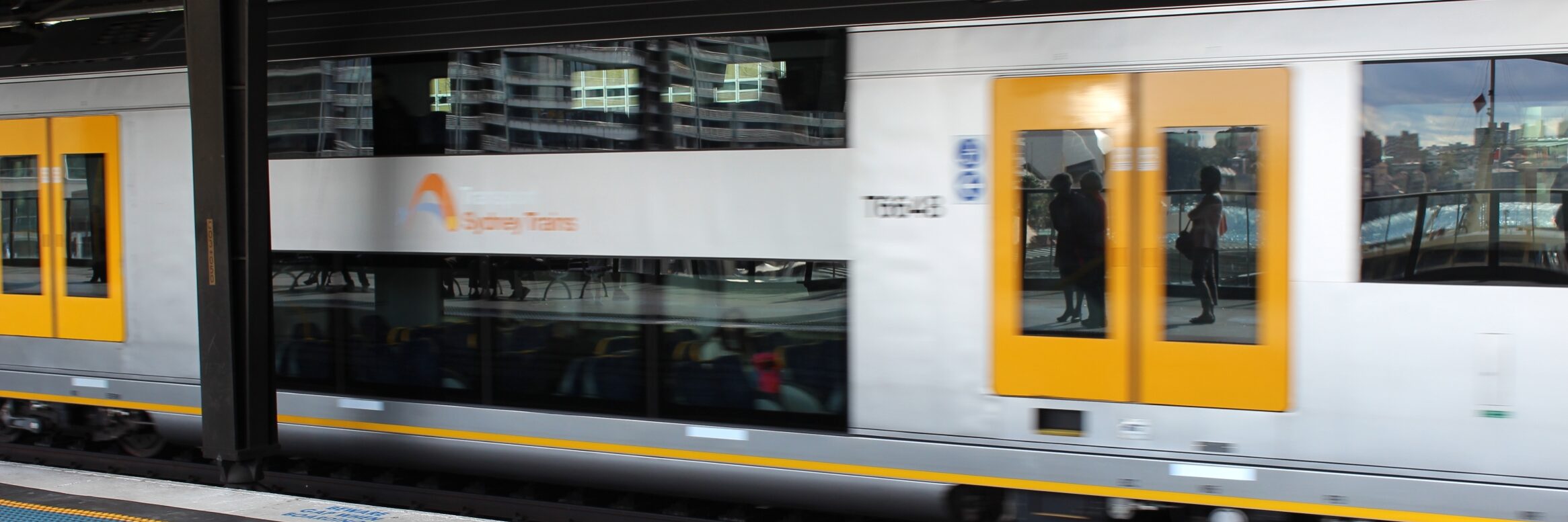A Sydney Tangara train at Circular Quay