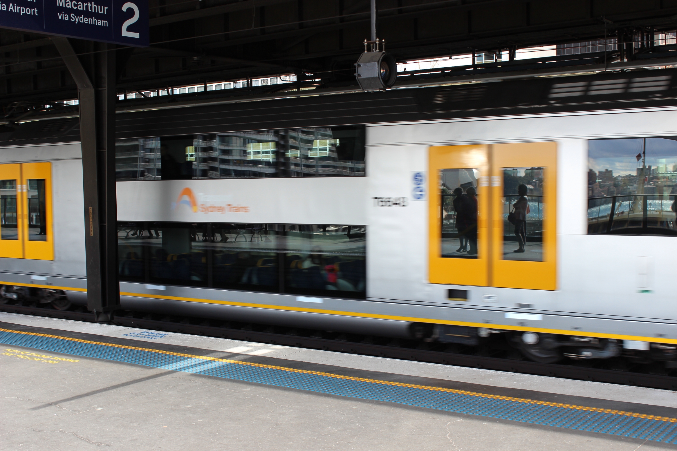 Opal ... a Sydney Tangara train at Circular Quay