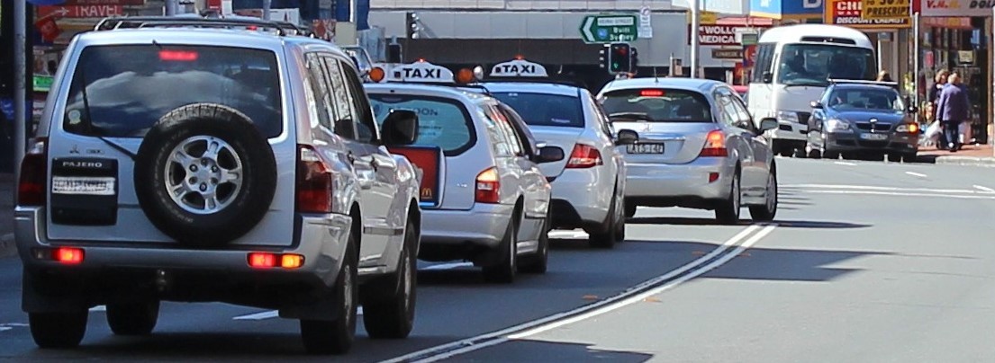 The NSW Taxi Council is keen to see Qld ease its rules. Slightly edited image courtesy of ANDREW KACIMAIWAI