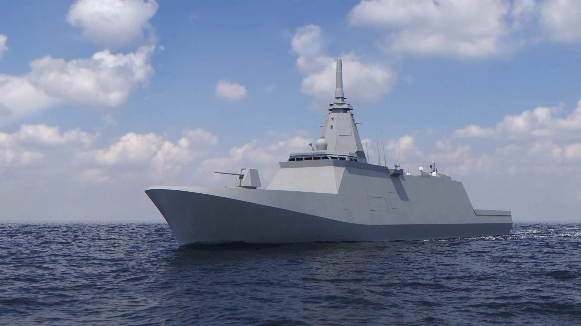 The Mogami-class frigate will replace the current Anzac vessels. Photo: Department of Defence