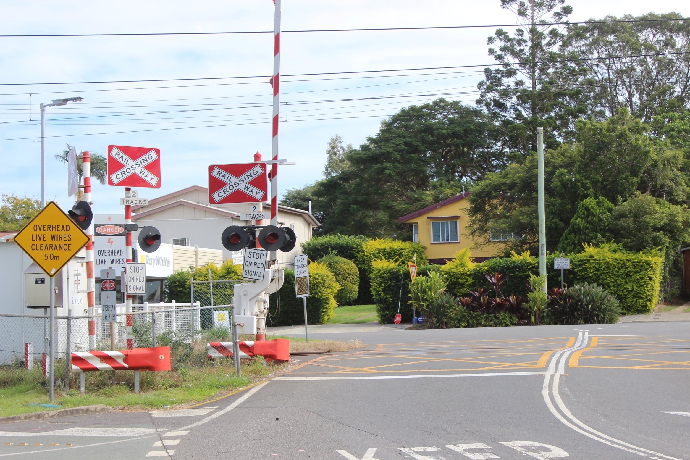 FILE ... A suburban rail station in Brisbane. Photo: ANDREW KACIMAIWAI