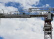 A building crane in Brisbane. Photo: ANDREW KACIMAIWAI