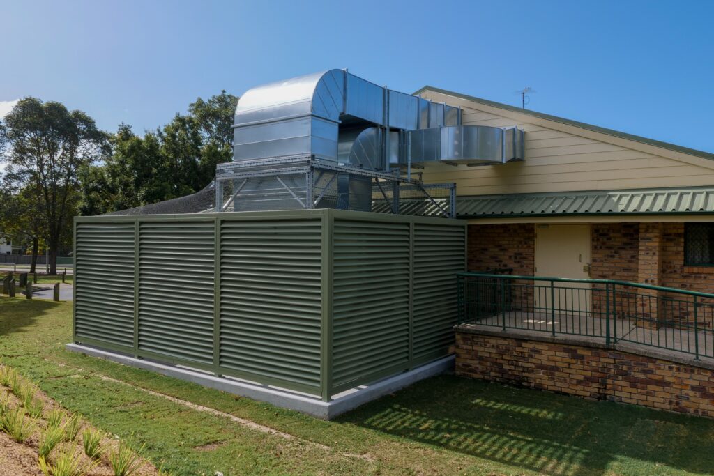 Narangba Hall has been given air-conditioning and solar power. Photo: supplied