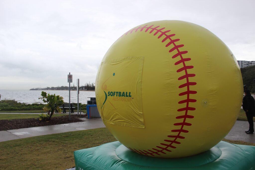 The announcement at the Redcliffe Surf Lifesaving Club, Brisbane, on Wednesday, August 20, 2025. Photo: ANDREW KACIMAIWAI
