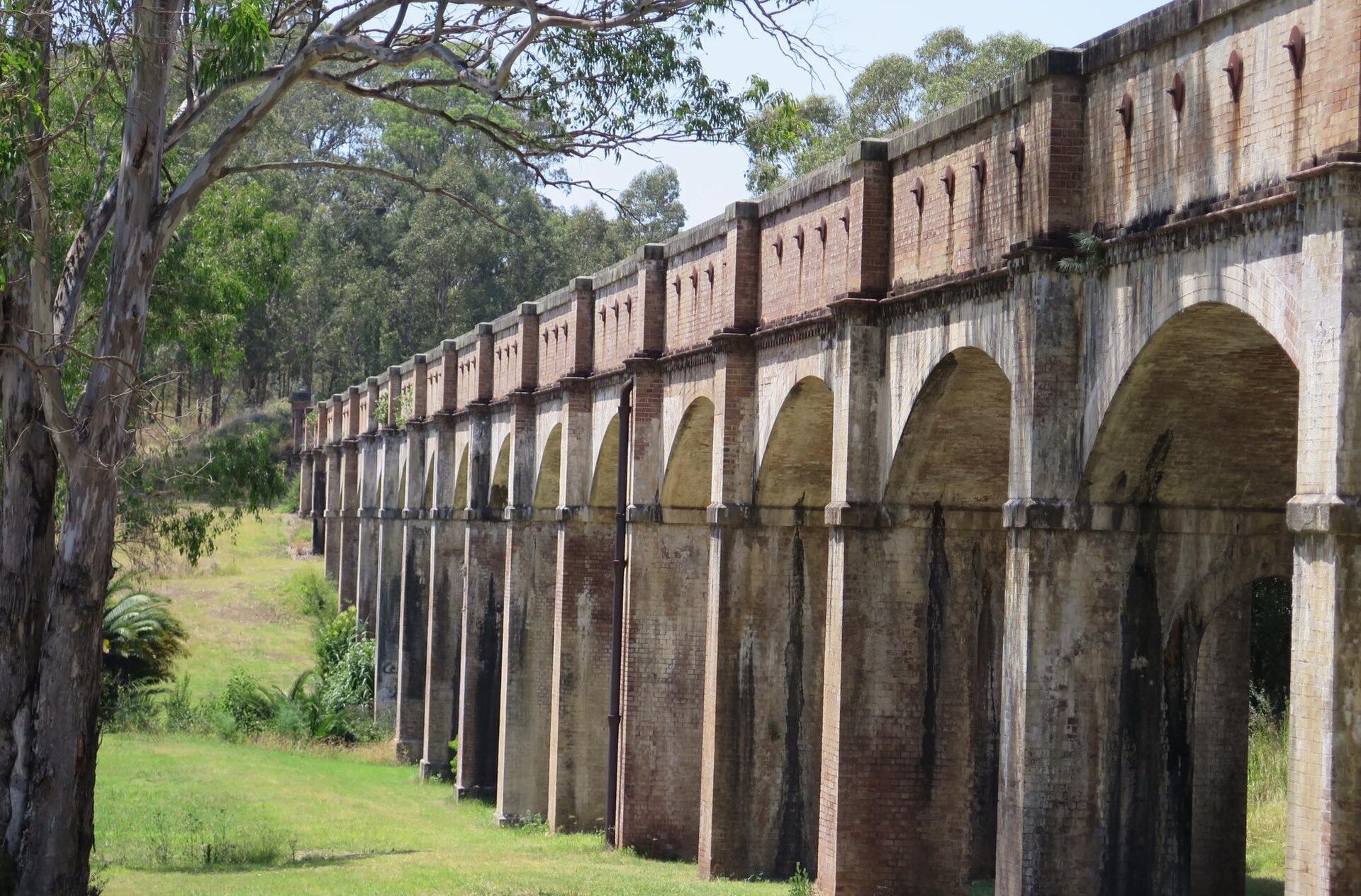 Boothtown Aqueduct at Greystanes, Sydney. Photo: Cumberland City Council