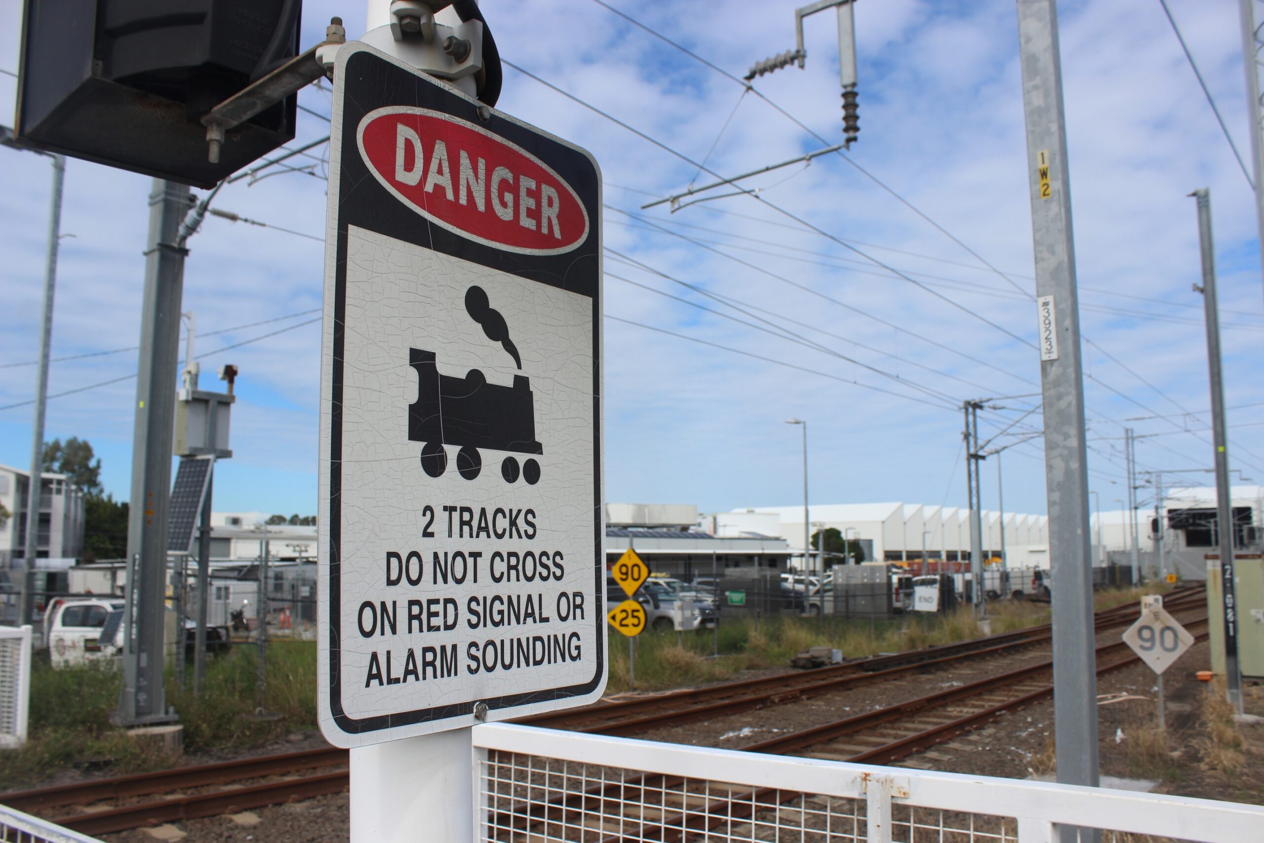 On the Shorncliffe line in Brisbane. The station reopened after a lengthy closure for upgrades. Photo: ANDREW KACIMAIWAI