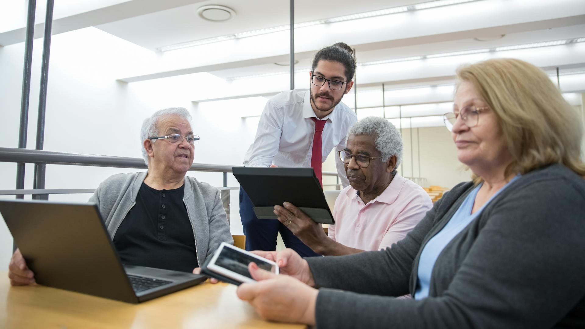 A lack of digital skills is fuelling a growing digital divide, says UNSW academic Dr Ash Watson. Photo by Kampus Production/www.pexels.com