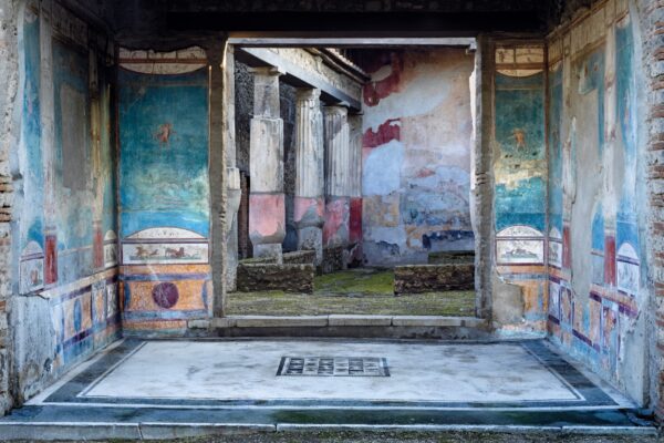House of the Ancient Hunt in Pompeii. Photo © Luigi Spina.