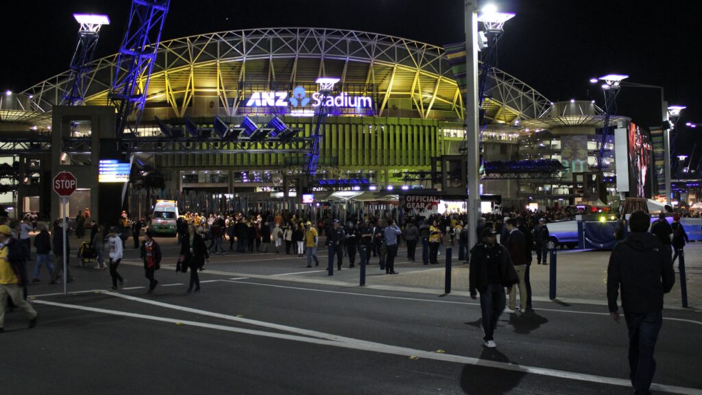 Australia ... Accor (formerly ANZ) stadium at Homebush in Sydney will host the second 2026 Bledisloe Cup game. Photo: ANDREW KACIMAIWAI