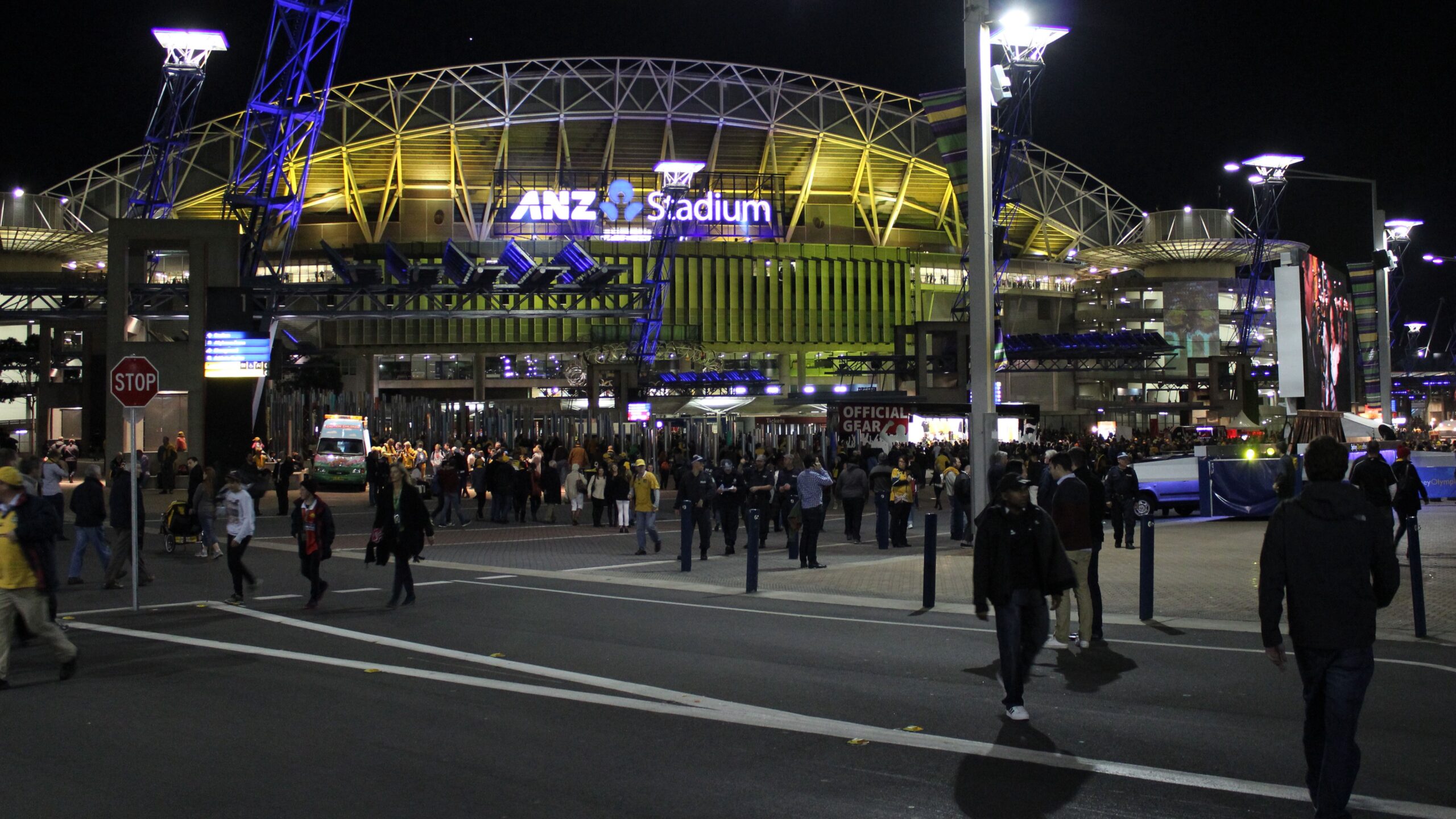 Australia ... Accor (formerly ANZ) stadium at Homebush in Sydney will host the second 2026 Bledisloe Cup game. Photo: ANDREW KACIMAIWAI