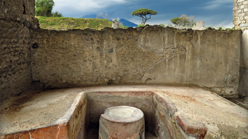 The Praedia of Julia Felix (a Roman property) in Pompeii. Photo: © Luigi Spina.