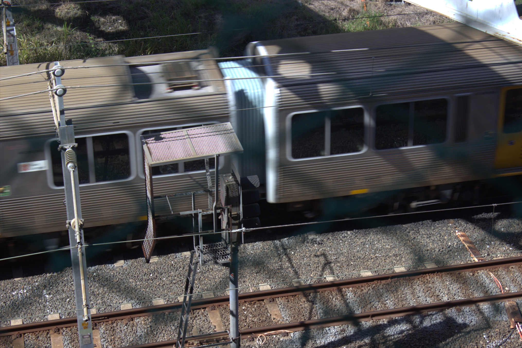 Rail networks are a target for scrap metal (copper) thieves. Photo: ANDREW KACIMAIWAI
