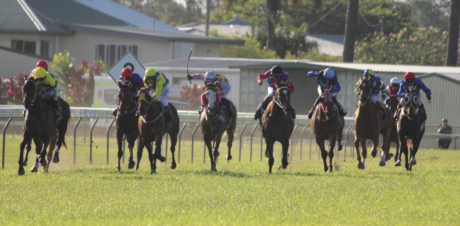 Rural racing in the 2017 Ingham Gold Cup, North Queensland. Photo: ANDREW KACIMAIWAI